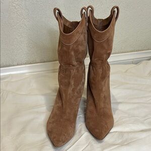 Malone Souliers Brown Heeled Boots